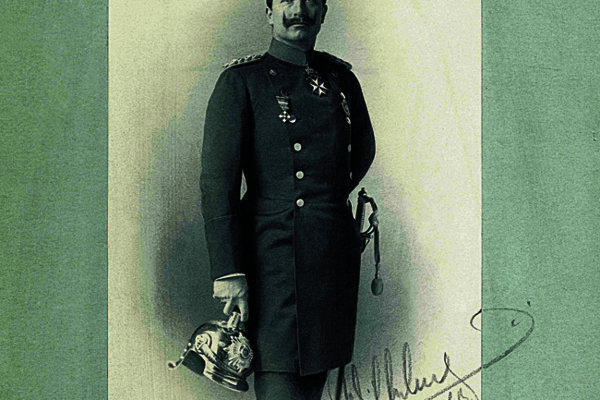 Geschenk von Kaiser Wilhelm II. an Dr. Robert Weil