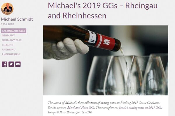 Bestes Großes Gewächs aus dem Rheingau!